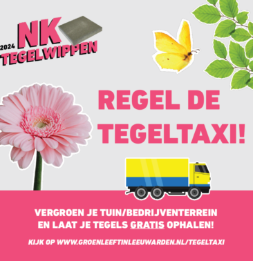 Tegeltaxi voor ophalen gratis tegels